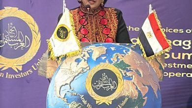 خلال قمة الاستثمار العربي الإفريقي والتعاون الدولى رئيسة جمهورية موريشيوس السابقة القارة الإفريقية تضم 15٪ من سكان العالم.. لكنها لا تنتج سوى 3٪ من الناتج المحلي الإجمالي العالمي