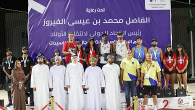 تتويج سلطنة عُمان بطلاً للعرب في الكرة الطائرة الشاطئية