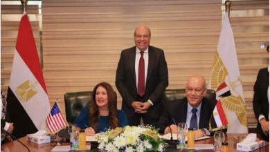 مذكرة تفاهم بين وزارة الطيران المدني والجانب الأمريكي تتضمن منحة أمريكية لقطاع الطيران وتزويد مطار القاهرة الدولي بأجهزة متقدمة للفحص الأمني،