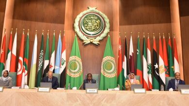 الأمين العام لجامعة الدول العربية يلقي كلمة الجلسة الافتتاحية للدورة الحادية والأربعين لمجلس وزراء العدل العرب بمقر الأمانة العامة للجامعة بالقاهرة