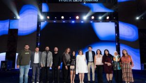 بنك قناة السويس يعلن هويته المؤسسية الجديدة في احتفالية بمناسبة تغيير العلامة التجارية للبنك.