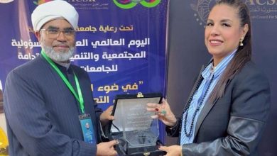 الدكتوره راندا رزق تلتقي برئيس اللجنة الشرعية في المجلس الأوروبي للهيئات والمراكز والقيادات الإسلامية لبحث سبل التتعاون