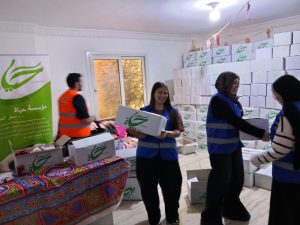 بالتعاون مع مؤسسة حياة للتنمية المستدامة .. المجلس العربي للمسئولية المجتمعية يبدأ في توزيع ٣٠٠٠ كرتونة الخير في رمضان بمدن القاهرة والصعيد
