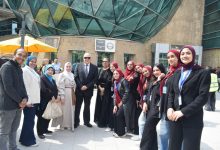 كلية الـتربية النوعية بالقاهرة في زيارة ميدانية لمستشفى 57357 لزيارة المرضى ومشاركتهم أجواء رمضان