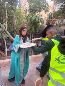 المجلس العربي للمسئولية المجتمعية بالتعاون مع مؤسسة حياة للتنمية المستدامة ينظم زيارة لمائدة المصراوية بالتجمع الخامس