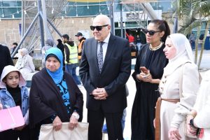 شركاء الخير للعام الثاني عشر زيارة طلابيه وتعليمية لدعم أطفال مستشفى ٥٧٣٥٧ ورسم البهجة للأطفال