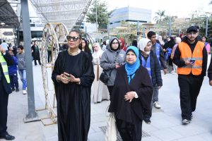 شركاء الخير للعام الثاني عشر زيارة طلابيه وتعليمية لدعم أطفال مستشفى ٥٧٣٥٧ ورسم البهجة للأطفال