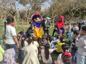 مشاركة معهد الألسن العالي باحتفالية يوم اليتيم بحديقة الطفل ٢٠٢٦