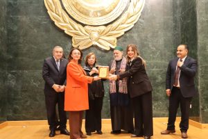 المجلس العربي للمسؤولية المجتمعية يكرّم الأستاذة غادة توفيق، وكيلة البنك المركزي للمسؤولية المجتمعية والاستدامة، ويختارها سفيرة للوقف الخيري من أجل التعليم المستدام