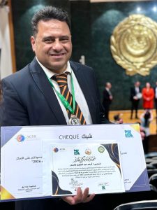 ستاند باي Ai تفوز بالجائزة الفضية لمسابقة وسام الخير في جامعة الدول العربية