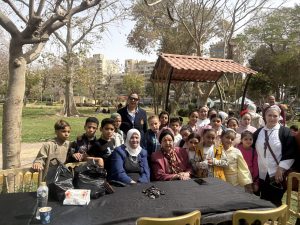 مشاركة معهد الألسن العالي باحتفالية يوم اليتيم بحديقة الطفل ٢٠٢٦