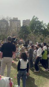 مشاركة طلاب ومتطوعي جامعة المستقبل باحتفالية يوم اليتيم بحديقة الطفل ٢٠٢٦