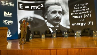 د محمد عزام يشارك في فعاليات مؤتمر جامعة النيل بعنوان «إعادة قراءة أينشتاين من خلال ثورة تكنولوجيا المعلومات»