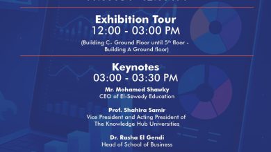 تحت شعار «تحرير العقول غير التقليدية» شاركت د راندا رزق في فعاليات TKH–Coventry School of Business Expo 2026 وتفقدت جناح جهاز تنمية المشروعات