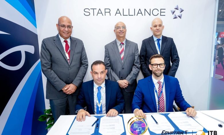 مصر للطيران شريك الطيران الرسمي في معرض ITB China 2026 في شنغهاي... وتشارك بجناح دعائي لتعزز تعاونها بالسوق الصيني 1 مصر للطيران شريك الطيران الرسمي في معرض ITB China 2026 في شنغهاي... وتشارك بجناح دعائي لتعزز تعاونها بالسوق الصيني