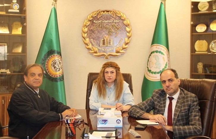 اتحاد الجامعات العربية ووزارة التعليم العالي العراقية يبحثان تعزيز التعاون في مجالات التطوير المؤسسي وتنمية القدرات 1 اتحاد الجامعات العربية ووزارة التعليم العالي العراقية يبحثان تعزيز التعاون في مجالات التطوير المؤسسي وتنمية القدرات