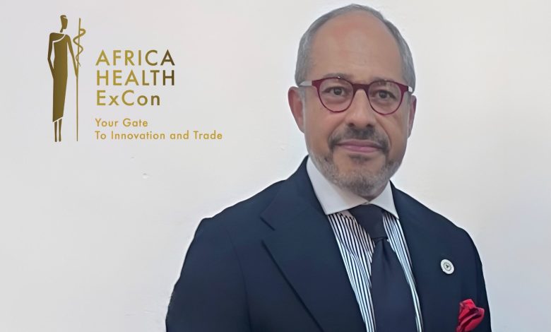 د أسامة شاهين: Africa Health ExCon يعكس الدور المتنامي لمصر كمنصة دولية في قطاع الرعاية الصحية ويرسم خريطة جديدة للتحالفات الاستراتيجية 1 د أسامة شاهين: Africa Health ExCon يعكس الدور المتنامي لمصر كمنصة دولية في قطاع الرعاية الصحية ويرسم خريطة جديدة للتحالفات الاستراتيجية
