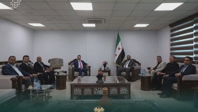 نائب وزير الاقتصاد والصناعة يبحث مع وفد مصري مشروع مناطق صناعية متكاملة في عدة محافظات