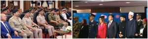 الفريق أشرف سالم زاهر القائد العام للقوات المسلحة وزير الدفاع والإنتاج الحربي يشهد حفل تخرج دورات جديدة من دارسي الأكاديمية العسكرية للدراسات العليا والاستراتيجية