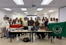 رئيس الأكاديمية العربية يهنئ فريق "Triton" بعد انتزاع المركز الثالث عالمياً في مونديال الغواصات بـ كندا 7 رئيس الأكاديمية العربية يهنئ فريق "Triton" بعد انتزاع المركز الثالث عالمياً في مونديال الغواصات بـ كندا