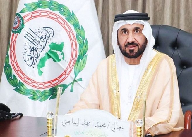 رئيس البرلمان العربي يدين العدوان الإسرائيلي على لبنان 1 رئيس البرلمان العربي يدين العدوان الإسرائيلي على لبنان