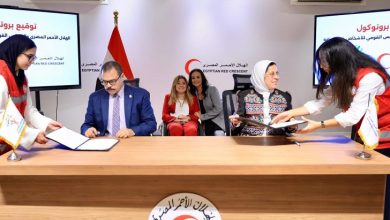 المشرف العام على القومي للأشخاص ذوي الإعاقة ووزيرة التضامن الاجتماعي تشهدان توقيع بروتوكول تعاون بين الهلال الأحمر المصري والقومي لذوي الإعاقة
