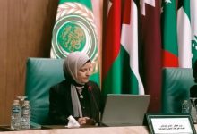 إيناس الفرجاني تلقي كلمة الأمانة العامة لجامعة الدول العربية بالملتقى الدولي العربي للمرأة الدبلوماسية