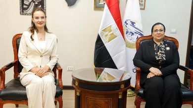 المستشارة أمل عمار تستقبل قرينة رئيس جمهورية مونتينيجرو لبحث سبل تعزيز التعاون في مجال تمكين المرأة