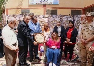 ضمن جولتهما بمحافظة دمياط.. المشرف العام على "القومى للأشخاص ذوي الإعاقة" ومحافظ دمياط يتفقدان مركز رحمة لرعاية وتأهيل وتدريب ذوى الإعاقة بالسنانية