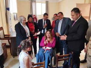 ضمن جولتهما بمحافظة دمياط.. المشرف العام على "القومى للأشخاص ذوي الإعاقة" ومحافظ دمياط يتفقدان مركز رحمة لرعاية وتأهيل وتدريب ذوى الإعاقة بالسنانية