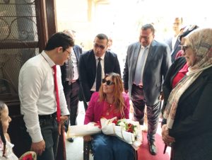 ضمن جولتهما بمحافظة دمياط.. المشرف العام على "القومى للأشخاص ذوي الإعاقة" ومحافظ دمياط يتفقدان مركز رحمة لرعاية وتأهيل وتدريب ذوى الإعاقة بالسنانية