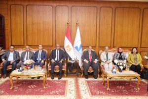 خلال زيارتها لمحافظة كفر الشيخ: المستشارة أمل عمار تزور جامعة كفر الشيخ
