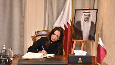 الدكتورة راندا رزق تقدم واجب العزاء بسفارة دولة قطر في وفاة الأمير الوالد الشيخ حمد بن خليفة آل ثاني 1 الدكتورة راندا رزق تقدم واجب العزاء بسفارة دولة قطر في وفاة الأمير الوالد الشيخ حمد بن خليفة آل ثاني