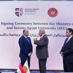 تنفيذًا لتوجيهات فخامة الرئيس السيسي.... وزير العمل يفتح أبوابًا جديدة أمام الشباب للتأهيل لسوق العمل في الداخل والخارج بالتعاون مع جامعة ساكسوني مصر للعلوم التطبيقية والتكنولوجيا