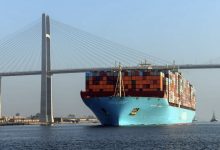 الفريق أسامة ربيع:" قناة السويس تشهد العبور الأول لسفينة الحاويات BANGKOK MAERSK ضمن قافلة الشمال بحمولة 190 ألف طن"