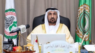 رئيس البرلمان العربي يدين بشدة الاستهداف الإيراني السافر لناقلتين إماراتيتين في مضيق هرمز ويحذر : تكرار هذه الاعتداءات يهدد أمن واستقرار المنطقة وأمن الطاقة العالمي