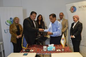 المجلس العربي للمسؤولية المجتمعية يوقع بروتوكول تعاون مع «الألكسو» ومؤسسة الفريق التطوعي لتعزيز العمل المناخي