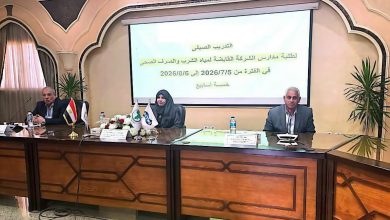 وزير الري: التدريب العملي ركيزة لإعداد كوادر فنية مؤهلة للعمل بمنظومة المياه 2 وزير الري: التدريب العملي ركيزة لإعداد كوادر فنية مؤهلة للعمل بمنظومة المياه