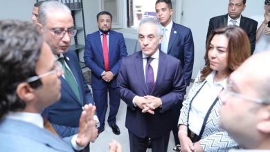 وزيرا العدل والتنمية المحلية والبيئة ، يشهدان بدء تشغيل فرع توثيق «الودي» بالصف ضمن «حياة كريمة» بالتزامن مع 5 فروع جديدة بالمحافظات