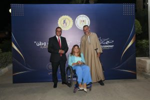 المشرف العام على القومي للأشخاص ذوي الإعاقة تشهد افتتاح ملتقى "ملهمون الجامعات المصرية"