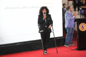 المشرف العام على القومي للأشخاص ذوي الإعاقة تشهد افتتاح ملتقى "ملهمون الجامعات المصرية"