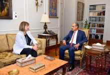 وزير الخارجية يودع المنسقة المقيمة للأمم المتحدة بمصر ويؤكد أهمية تعزيز الشراكة