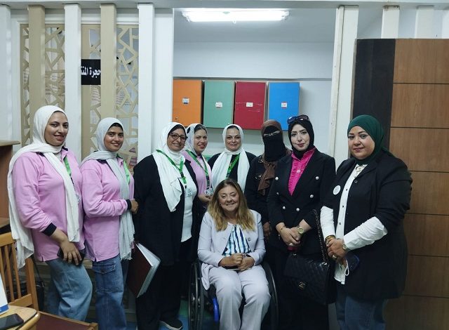 خلال جولتها بمحافظة بورسعيد.. المشرف العام على القومي للأشخاص ذوي الإعاقة تتفقد حضانة "سواسية" الدامجة للأطفال ذوي الإعاقة الذهنية 1 خلال جولتها بمحافظة بورسعيد.. المشرف العام على القومي للأشخاص ذوي الإعاقة تتفقد حضانة "سواسية" الدامجة للأطفال ذوي الإعاقة الذهنية
