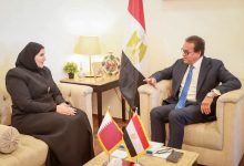 وزير الصحة يبحث مع وزيرة التعاون الدولي القطرية دعم الأشقاء الفلسطينيين وتعزيز التعاون الصحي بين مصر وقطر 9 وزير الصحة يبحث مع وزيرة التعاون الدولي القطرية دعم الأشقاء الفلسطينيين وتعزيز التعاون الصحي بين مصر وقطر