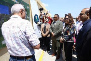 وزيرة التنمية المحلية والبيئة ومحافظ القليوبية يفتتحان محطتين وسيطتين للمخلفات بالخانكة وبنها