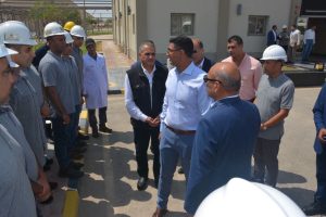وزير الصناعة يختتم زيارته للمنطقة الاقتصادية لقناة السويس بتفقد مجمعي الأسمدة الفوسفاتية والأزوتية التابعين لشركة النصر للكيماويات الوسيطة