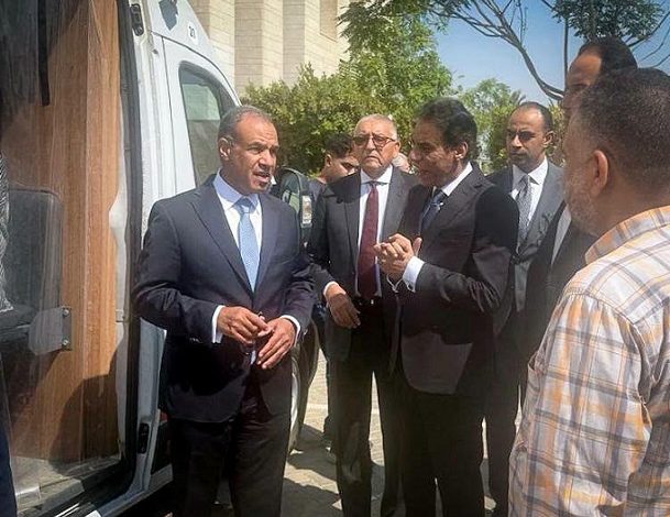 وزير الخارجية يتفقد قطاعات الوزارة بالعاصمة الجديدة لمتابعة سير العمل وتطوير الخدمات القنصلية 1 وزير الخارجية يتفقد قطاعات الوزارة بالعاصمة الجديدة لمتابعة سير العمل وتطوير الخدمات القنصلية