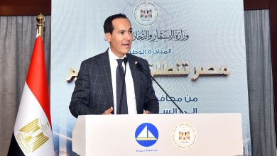 الرئيس التنفيذي للهيئة العامة للاستثمار والمناطق الحرة يشارك في مؤتمر مبادرة مصر تنطلق بالتصدير بمحافظة دمياط