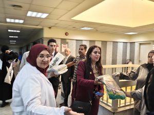 حين تصبح الرعاية رسالة إنسانية… طلاب تربية نوعية القاهرة في زيارة لمستشفى سرطان الثدي بالمعهد القومي للأورام