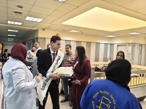 حين تصبح الرعاية رسالة إنسانية… طلاب تربية نوعية القاهرة في زيارة لمستشفى سرطان الثدي بالمعهد القومي للأورام